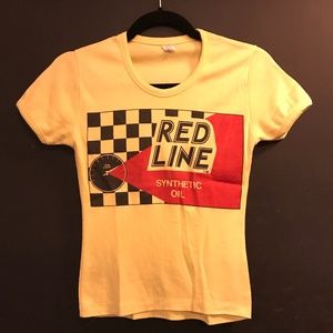 Vintage Red Line Racer Tee